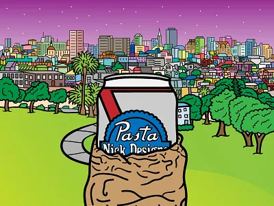 Cheers to you SF lineart lines san francisco sf the city vector