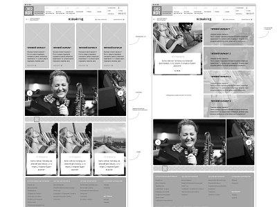 Mockups. Overmore.ru basovdesign events flat minimal moresummer overmore overwinter ru tourism travel webdesign website