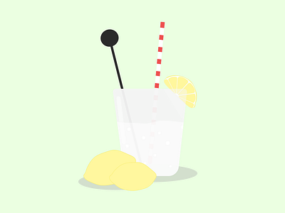 Gin & Tonic illustration