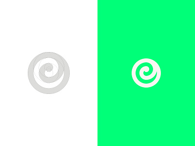 Eko bio circle e eco grid identity logo logotype mark monogram store symbol