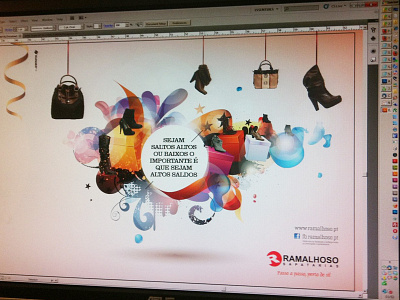 Cover for a catalog of shoes catalog design print shoes