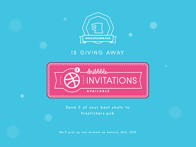 2 Dribbble Invitations available dribbble invitation invitations invites prospects