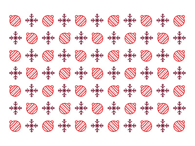 Christmas Patterns! christmas ornaments patterns red snowflakes yay