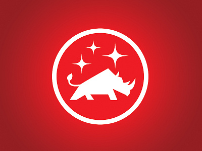 Rhino Emblem animal branding icon identity logo logo mark mark mascot symbol