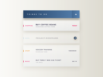 Todo List 042 dailyui todo list