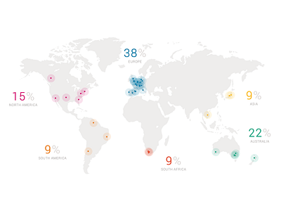 Map Chart chart geographical graph investments location map