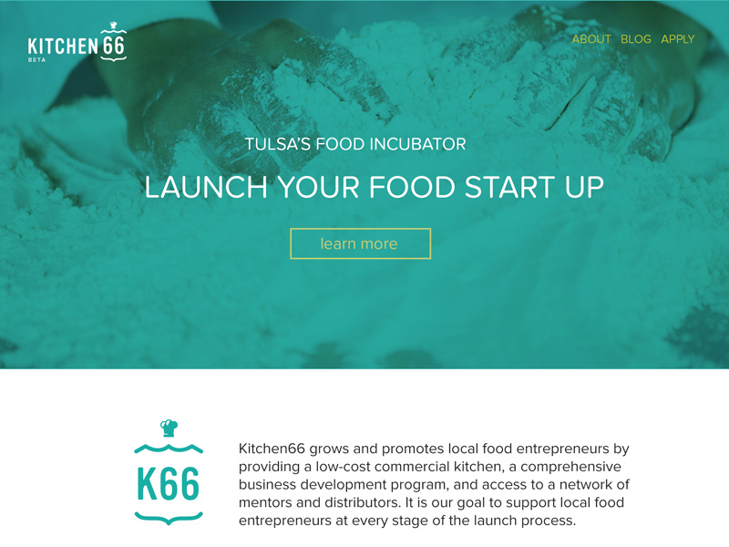Example of Landing Page Mockup