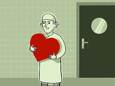Dr. Barnard barnard editorial historical illustration save the date