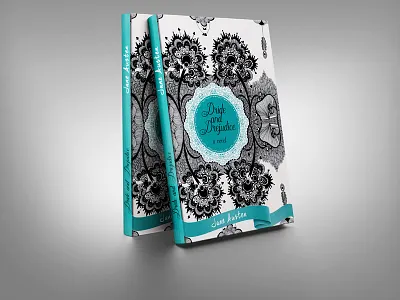 Pride and Prejudice Book Cover Concept / Handmade texture book book cover concept cover illustration prejudice pride pride and prejudice texture