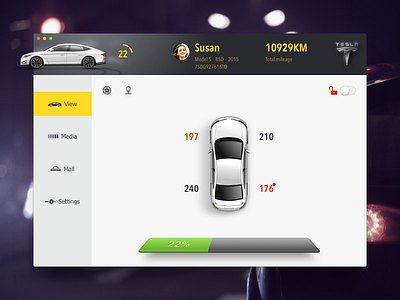 Desktop Applications For Car applications car desktop suskey tesla ui