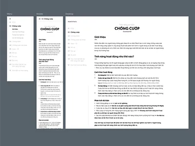 Tech Doc, Function Document, website (old.2022 - archive) document graphic design