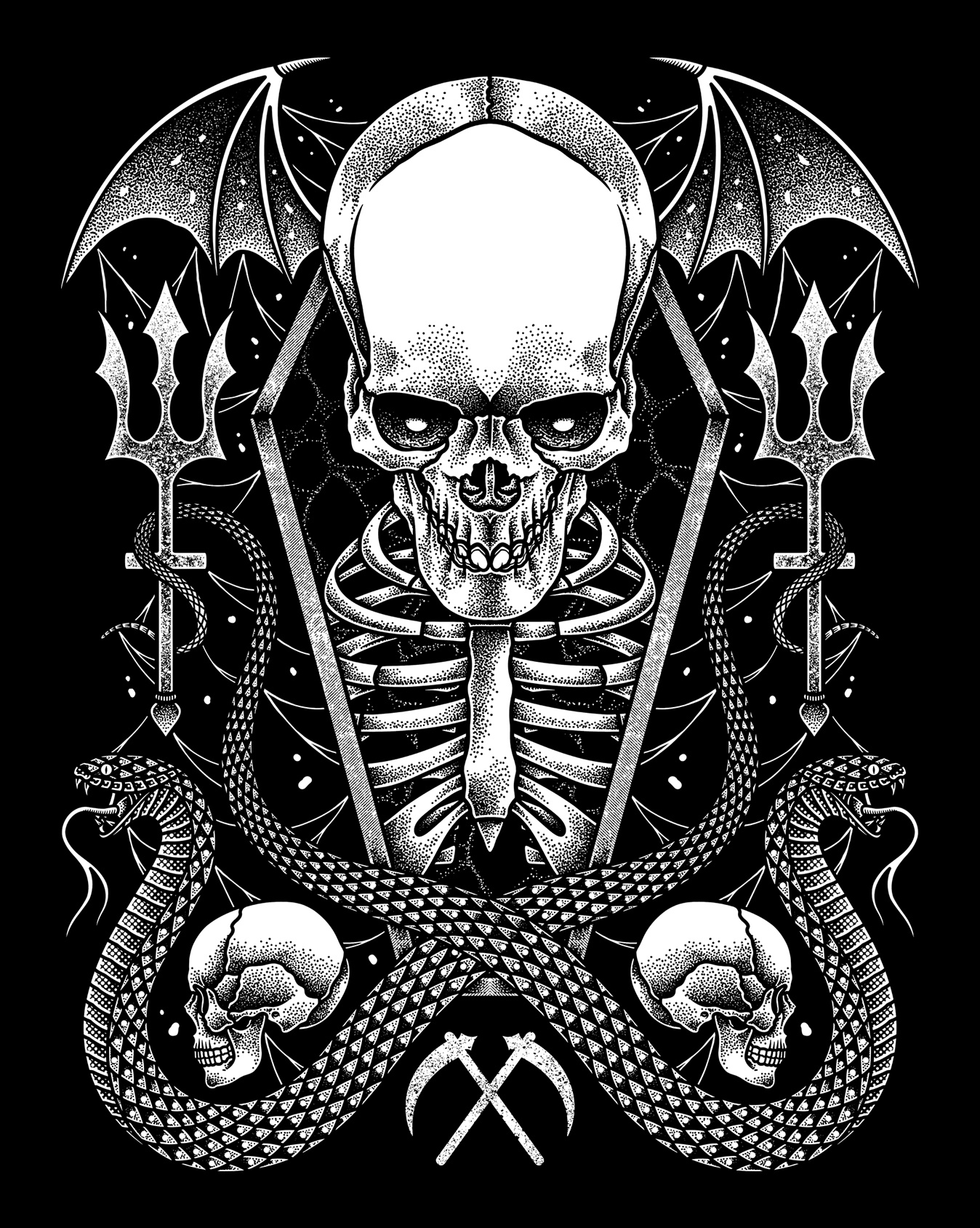 Example of Merch Design Illustration For Brand/Band