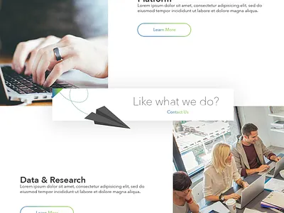 Contact contact cta ui website
