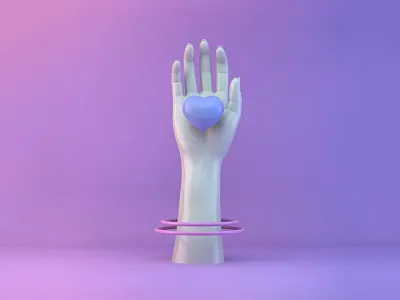 #mood 3d c4d cinema 4d colors feminism gradient pastel pastels render vaporwave