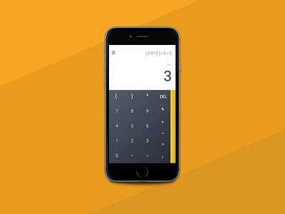 Daily UI chllenge day 4 - Calculator 004 calculator dailyui