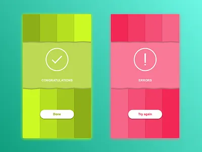 Daily UI challenge Day 11 Flash Message 011 dailyui flash message