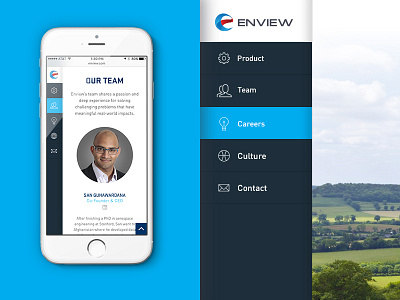 Mobile View brand aid data analysis environment foundation protection ui ux website
