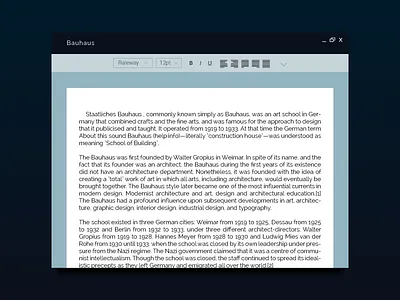Day 043 - Text Edit dailyui day043 day43 edit editor text ui user interface