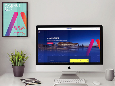 Aarhus 2017 - European Capital of Culture branding culture event identity nordic ui web website
