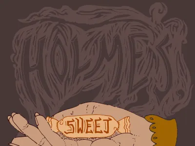 Holmes, Sweet Holmes postcard sherlock sherlock holmes