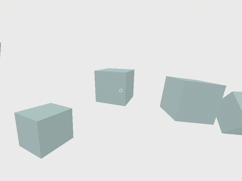 Virtual Reality | Experiment 0 aframe cardboard cubes virtual reality vr