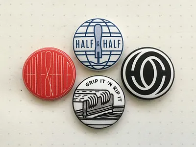 half&half&half&half&half&half&half&half buttons logo punk rock squeegee worldwide