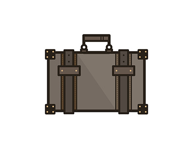 Luggage bag illustration luggage travel vector