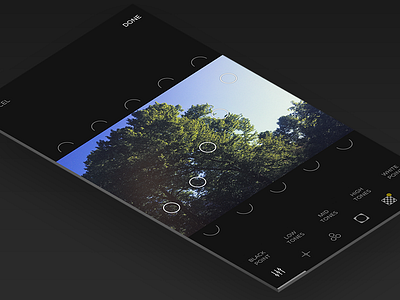 Ultralight - iOS Photo Editor editing interaction ios iphone mobile mobile photography photo photography ui user experience user interface ux