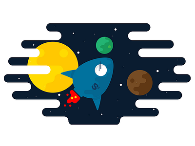 Space1 ai illustration space