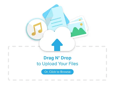 File Upload analytics badge dailyui download file flat icon interface ios ui upload vector
