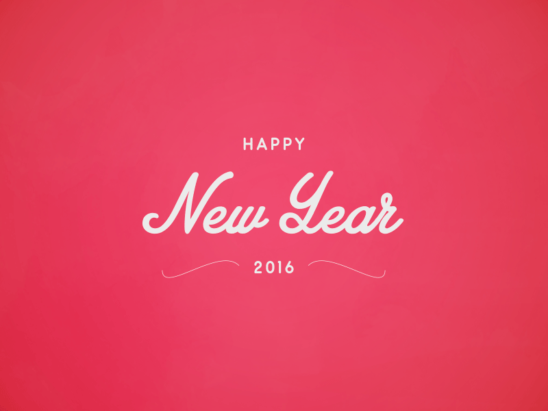 New Year - New Signature 2016 animation gif newyear signature