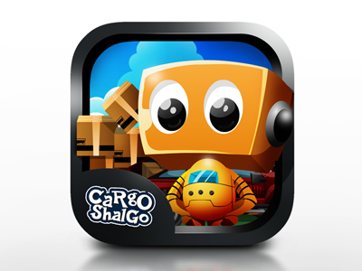 Game iPhone Icon design 2d 3d android box game icon ios ios8 ipad iphone iphone icon