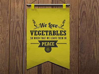 Original Burger Joint Poster black burger funny meat ottawa restaurant two tone yellow