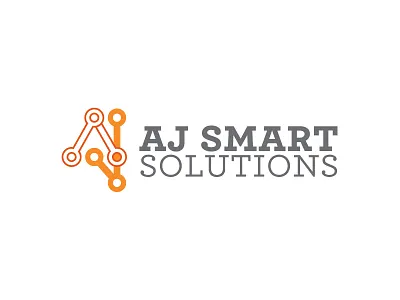 AJ Smart Solutions logo it logo tech