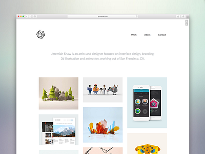 Portfolio Update 3d app design c4d ios portfolio ui web design website