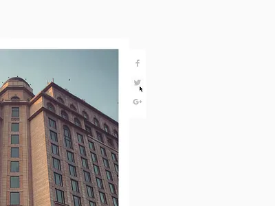 Daily UI 010: Social Share dailyui facebook icon interaction social social share twitter ui ux web web design