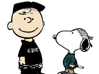 Dre and Snoop character design illustration