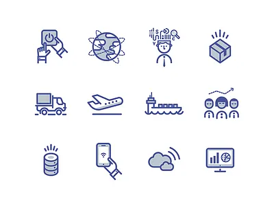 Business & Education Icon Set business consulting education entrepreneur finance icon infographics leaders line marketing university vector
