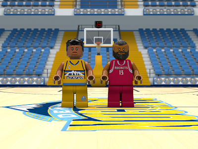NBA LEGOs - 1/3/16 3d adobe after effects adobe illustrator basketball cinema 4d cute lego motion graphics nba