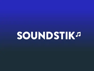 SoundStik icon invention logo mark music musical note note sound
