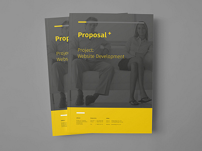 Proposal Design business clean corporate design identity landing minimal modern proposal sponseasy sponsorship template