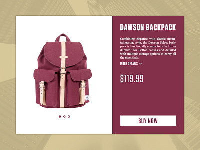 Daily UI Challenge #012 cart dailyui ecommerce item shop ui