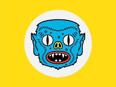 Kaiju Kurt character creature eyes face illustration kaiju monster weird