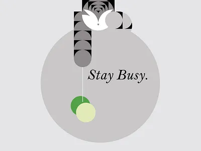 " Stay Busy " animal animals cat catillustrations cats clean colors illustration illustrations minimal modern simple whatsnew