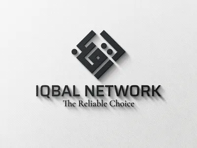 Iqbal Network Arabic Logo (شعار لوجو لوقو عربي اقبال خط عربي) art brand branding creative design design inspiration designer graphic design graphics illustration illustrator logo logo design logo designer logomark logos logotype mockup typeface