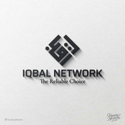 Iqbal Network Arabic Logo (شعار لوجو لوقو عربي اقبال خط عربي) art brand branding creative design design inspiration designer graphic design graphics illustration illustrator logo logo design logo designer logomark logos logotype mockup typeface