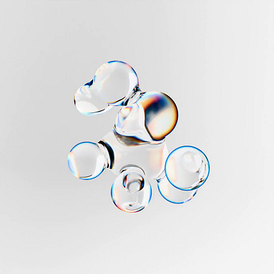 Bubble test 3d animation blender bubble experiment motion graphics test