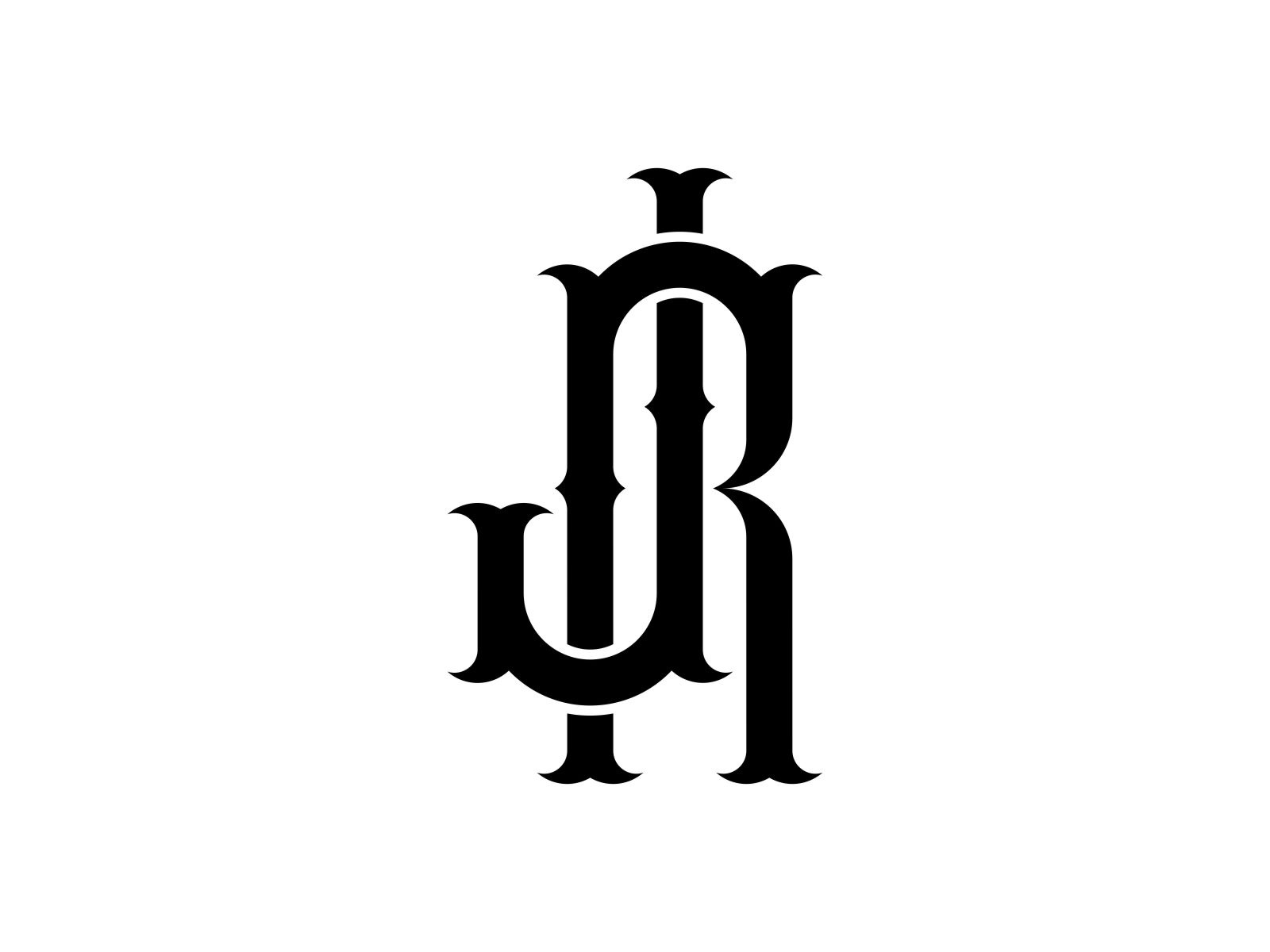 Example of Monogram Two Letter Logo
