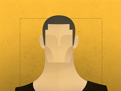 identity design face wndr yellow