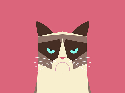 Grumpy Cat cat grumpycat illustration